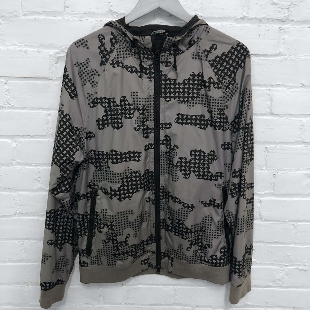 Vintage Stussy Camo Hooded Jacket
